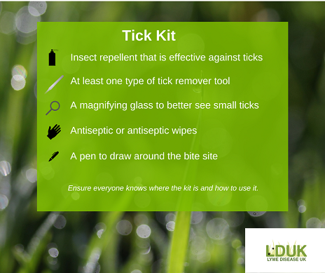 tick prevention kit