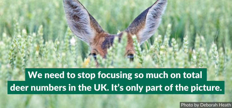 2 million deer UK - total deer numbers are only part of the picture